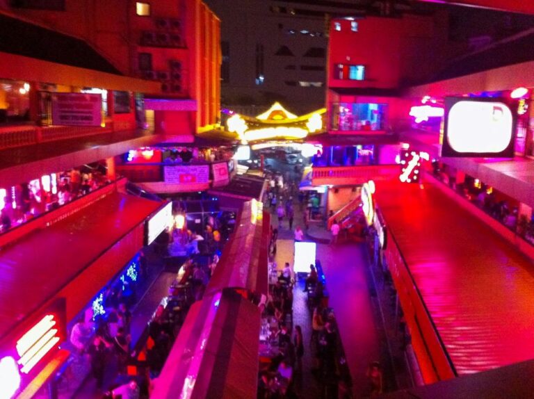 Ladyboys in Nana Plaza Bangkok